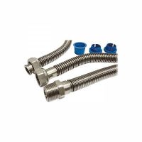 Подводка гибкая для газа нерж. М1/2"-Н1/2" L=1,0м сильфонная Tuboflex  018-0485