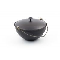 Казан 6л с крышкой и ручкой (К-Д)  003569