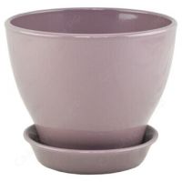 Горшок КСЕНИЯ глянец пудровый 1,5л