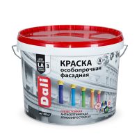 Краска "DALI"фасадн.особопрочная база А 9л