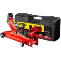 Домкрат Stayer R-28 подкатной 2т 130-350мм в кейсе 43153-2-К