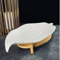 Блюдо 35,5см BAMBOO на подставке 140-106