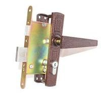 Замок врезной ЗЕНИТ ЗВ4-3-01 медь 4269