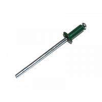 Заклепки алюминиевые RAL6005 3,2*8мм (50шт) зеленый мох Профикреп 114211