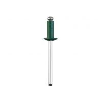 Заклепки алюминиевые RAL6005 4,0*10мм (50шт) зеленые  3125-40-6005#