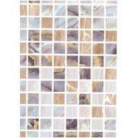 Панель ПВХ Мозаика золотистая 0161-1 (Эллада-1) 2,7х0,25х0,07мм