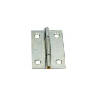Петля узкая 40*26*0,9 VORMANN оцинкованная, латунный штифт  д162