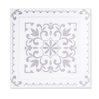 Плита потол. ФЬЮЖН Рн-006 жемчуг 50*50см