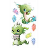 Наклейки ST-0674 Веселые дракончики