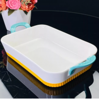 Блюдо прямоугольное 33см для запекания  с ручками 142-066