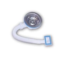 Выпуск мойки г/пер 3 1/2" нерж/сетка Орио А-4007-1  025-0791