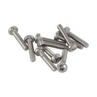 Винты DIN7985 6,0*60 (6шт) с полукруглой головкой оцинкованные Профикреп  116158