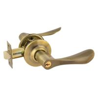 Защелка межкомнатная Нора-М ЗВ3-01 (стар.бронза)