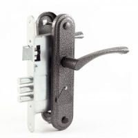 Замок врезной ОМЕГА 9.1-01 (серебро) ч854