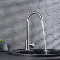 Смеситель для кухни, Д35 SUS124-017F