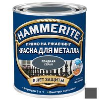 Хаммерайт гладкая серая 0,75 л