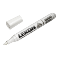 Маркер  белый, Lekon, EXTRA WHITE 012393