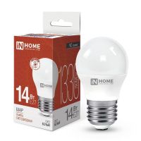 Лампа LED шар-VC 14Вт 230В E27 4000K 1330Лм IN HOME  7829