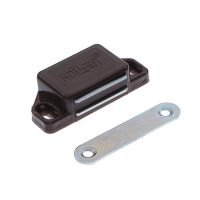 Магнит мебельный L-60 Soller коричневый ж041