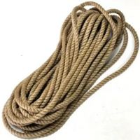 Верёвка джутовая крученая д,4