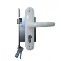 Замок врезной ЗЕНИТ ЗВ4-3-08 белый  и315