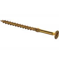 Шуруп с/нарез. д/дерева потай 3,5*50 1шт желтый цинк ТХ15  СS 03550/ 313550