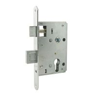 Корпус замка НОРА-М КЗВ 4-3 55мм хром  9771