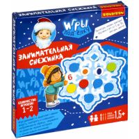 Развивающая игра ЗАНИМАТЕЛЬНАЯ СНЕЖИНКА  ВВ5114
