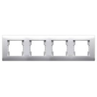 Рамка 4-мест. Volsten Magenta V01-11-A41-M белая