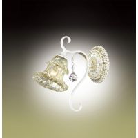 2894/1W ODL16 бел/зол.патина/стекло/декор хрусталь Бра Е14 40W 220V 0035609