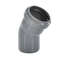 Отвод Дн110х30° серый НПВХ ТУ 128-6462