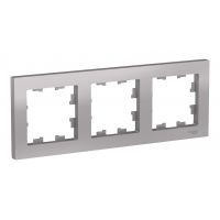 Рамка 3-постовая алюминий ATLAS DESIGN ATN000303