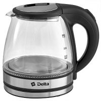 Чайник электр. DELTA DL-1121 корпус из жаропрочного стекла