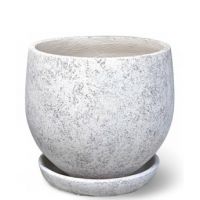 Горшок ШАР h36*d36см бежевый U2101