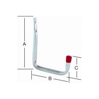 Крюк настенный U-обр.  120*82*25 оц   д144