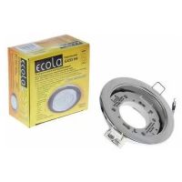 Светильник встраиваемый GX53 H4 220V хром Ecola FC53H4ECB 24548