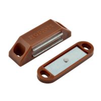 Защелка магнитная №1 (62мм) коричневая