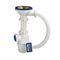 Сифон для мойки бут.г/пер 3 1/2"х40 Орио А-4007  025-0322