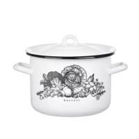 Кастрюля эмалированная 3,4л Harvest  16124