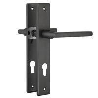 Ручки на планке Нора-М 108-85 графит 17101