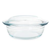 Кастрюля стекло, 3.2 л, с крышкой, стекло жаропрочное, круглая, Pyrex, Essentials, 208A000N/2022