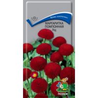 Семена Поиск Маргаритка помпонная Ред 0,05г