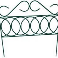 Заборчик КРУЖОК металл.1 шт.