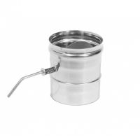 Шибер поворотный (0,8мм) д.115