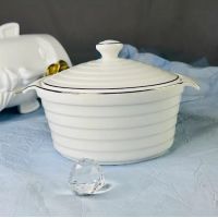 Салатник круглый 16см с крышкой Фарфор 142-145