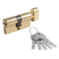 Механизм цилиндровый Нора-М ЛПУВ.УК-60 (30-30) золото  14987