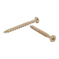 Шуруп с/нарез. д/дерева потай 5*50 1шт желтый цинк CS05050/310505