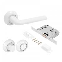 Комплект ПОЛО ручка и защелка 15110/ S7050