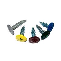 Саморезы с полусферической головкой 4,2*16 (200шт) сверло белый RAL9003 Профикреп  2012906223