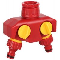 Распределитель GRINDA TS-2 3/4"-1"двухканальный с внутр резьбой  8-426312